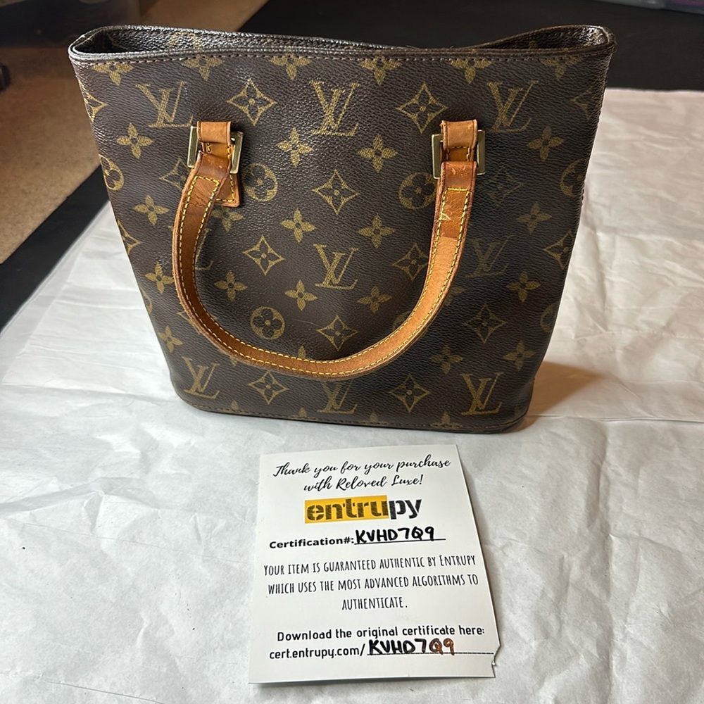 Authentic Louis Vuitton Monogram Vavin PM
